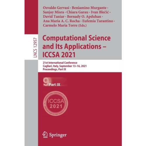 Computational Science and Its Applications ICCSA 2021 21st Internation