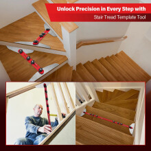 Stair Treads Measuring Tool Multifunction Stair Treads Template Tool Adjustable