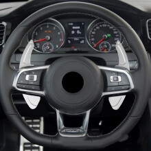Car Steering Wheel Shift Paddles Extensions Aluminum Suitable for Automotives- Silver