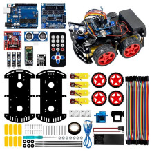 Kit de Voiture Robot Intelligente 4WD pour   R3 Kit Électronique de Démarrage