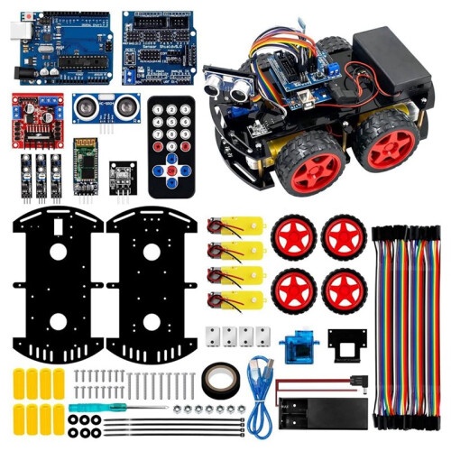 4WD  Robot Car Kit for   R3  Electronic Robotic Kit