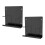 2 Pack Vinyl Storage Display Holder , Wall Mount Vinyl Record Shelf, Vinyl Record Stand Display 1