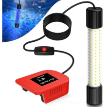 Bright Underwater LED Fishing Light for M18 Battery Night Fishing Light