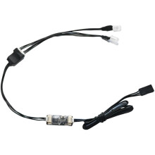 Modèle de Lumière de Tuyau D'Échappement de Voiture Télécommandée, Lumière de Retour, Liaison de Gaz