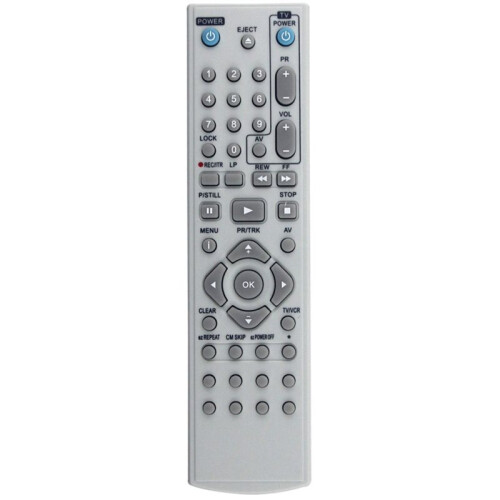Replace 6711R1P073B Remote for  VCR VHS Player Remote Control