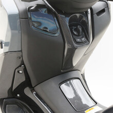 Durable ABS Motorcycle Shell Guard Frame Cover Decorative for NMAX155 central lock cover