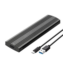 M. 2 Solid State Mobiele Harde Schijf Box USB 3.2 Metalen Warmteafvoer Externe Type-C Interface /NVMe Dual Protocol A