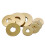 M2M2.5M3M4M5M6M8M10 Solid Brass Copper Flat Washer Plain Brass Gaskets 5