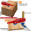 Hold Down Clamp Quick Acting Clamp 3 Adjustable Alloy Desktop for Woodworking 20mm 5