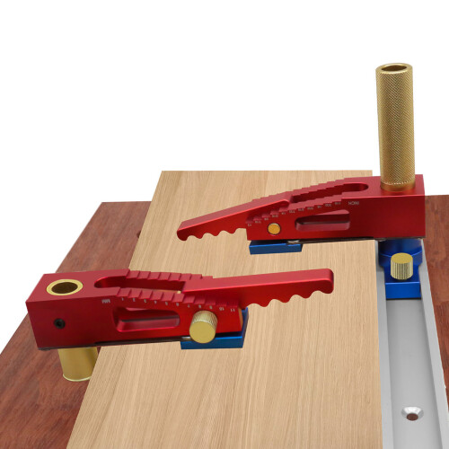 Hold Down Clamp Quick Acting Clamp 3 Adjustable Alloy Desktop for Woodworking 20mm 2