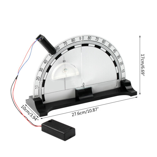 Foldable Student Teaching Instrument Physical Science Optical Experiments Tools 2