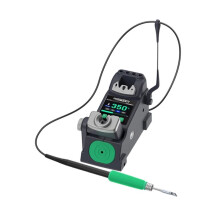 HANDSKIT S5 Precision Portable Soldering Station, 1-Second Heat-, Auto Sleep, Compatible with 210/245/115 Handles US