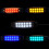 12V / 24V LED Side Marker Lights Car External Lights Warning Tail Light Yellow Always on 5