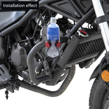 Practical Bottle Holder Secure Beverage Holder Plastic for Golf Cart & Scooters Silver