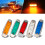 12V / 24V LED Side Marker Lights Car External Lights Warning Tail Light Yellow Always on 3
