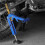 Motorcycle Kickstand Wheel Support Side Stand Paddock Stable Swingarm Lift Black 8