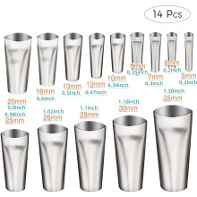Comprehensive Stainless Steel Caulking Tip Collection for Craftsmen & Hobbyists