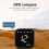 Head-Up Display GPS Car Electronics Smart-Gauge Driving Speedometer Alarm System White 6