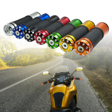 Aluminum Motorcycle Grips Hand Comfortable For Handlebar Setup Superior Control Red