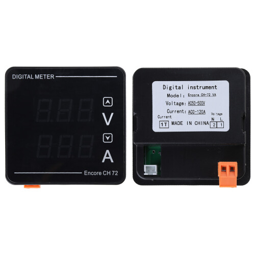 LED Voltmeter Ammeter Red- Digital Multimeter Display Voltage Current Tester