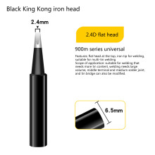 5Pcs/set Soldering Solder Iron Tips Tip 900M-T for 933 376 907 913 951 898D 852D