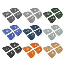 Automobile Protective Film Door Switchs Sticker Decoration for 3 Water titanium gray