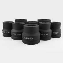 1/2" Square 4Points Short Impact Socket 30mm