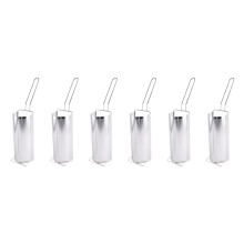 6X Stainless Steel Fried Basket Long Fry Potato Chip Container Best for French Fries Potato Chip Squeezers Kitchen Tool