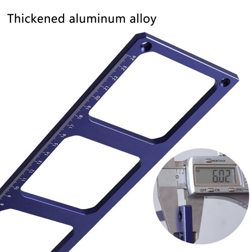 Woodworking Slotting Template for 86 Type Wire Box Switches Socket Open Hole set 3