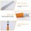 Z Shaped Tapping Pad Car Dent Repair Tools Paddle Flapping Pad Tap Down Tool 7