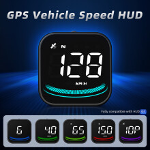 Car HUD-Head Up Display GPS Overspeed Warning Projector Electronic Voltage Alarm