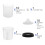 Quick Cleanup Painting Solution 600/810ml Disposable Sprayer Cup With Secure Lid 600ML 1