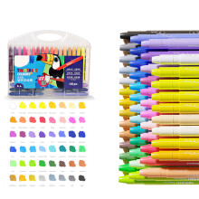 12/24/36/48 Colors Washable Crayons for Toddlers Wax Crayons Twistable Crayons 36 colors