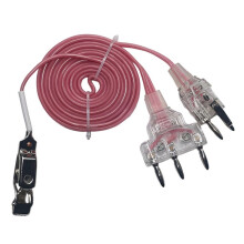 Fencing Body Cord for Foil, 180 cm Copper Core, Low Resistance, PVC Sheath
