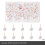 50Pcs Colored Push Pins Notice Board Pin Map Pins for Display Picture Note gear black 1