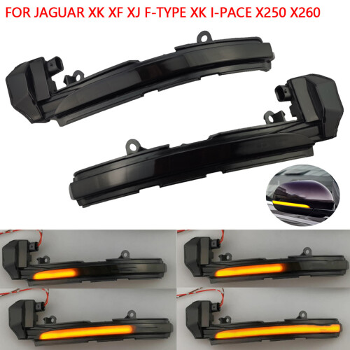 Car Side Mirror Turn Signal Light Lamp Left Right Blinker Side Marker for Jaguar 1