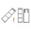 Carpentry Decoration Opening Template Switches Socket Slotting 86 Type Switches E type 2