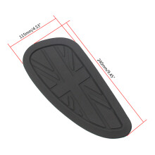 2x Motorcycle Tank Grip Side Stickers For T100 T120 Bobber 1200/Thunderbird-900
