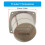 Marine Ducting Ventilation Air Vent Boat Vent with Mounting Screw Replacement White 4