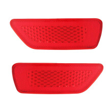 Rear Bumper Trim Reflector LightLamp Assembly 57010720AC, 57010721AC Red left