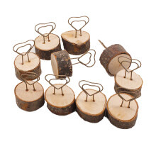 10PCS for Creative Hollow-out Photo Clip Stand Christmas Photo Clip Party Tree / Lotus
