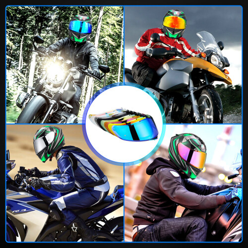 Wind Shield Face Shield Replacement Motorcycle Visor for K3SV K5 Electroplated gold