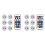 2X RGB Night Light with Wireless Remote Control LED Remote Control Waterproof Light 3D Printer Model Standard Components 1