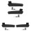 90 Degree Adjustable Car Armrest Polyurethane Layer Supportive Structure Easy 2pcs 2