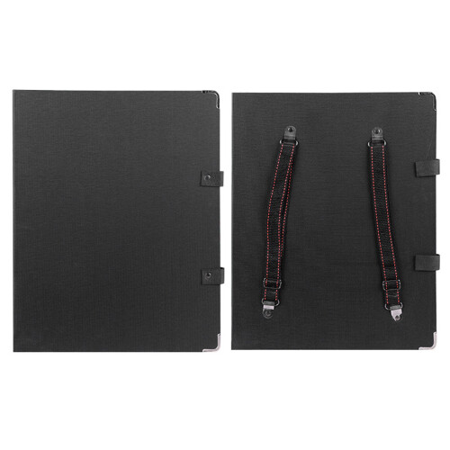 Essential Artist Sketch Board Shoulder Backed Sketchboard for Drawing 6K Red backpack