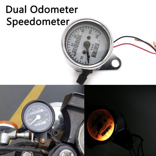 User Friendly Speedometer Odometer Meter Clear Display Speedometer Speed Meter Black 2