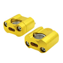 Motorcycle Handlebar Lift Aluminum Handlebar Risers for Improves ridings Posture Silver