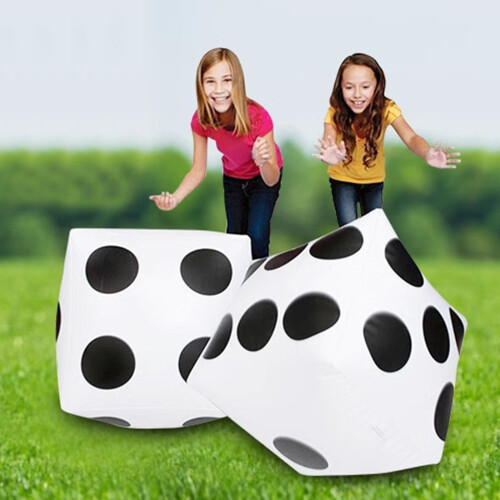 Oversized Inflatable Dices Kid Educational Toy Teaching Aids for Kid Birthday