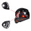 Motorcycle Helmets Visor Base for LS2 FF320 328 353 800 Helmet Lens Clips 2