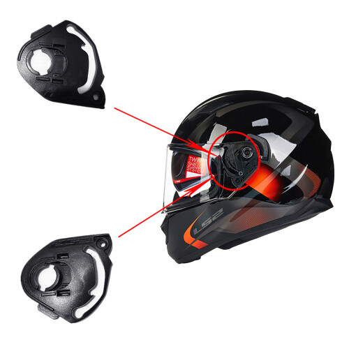 Motorcycle Helmets Visor Base for LS2 FF320 328 353 800 Helmet Lens Clips 1